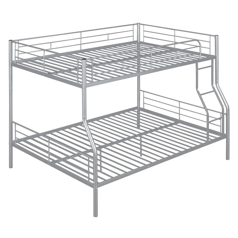 Full XL Over Queen Metal Bunk Bed